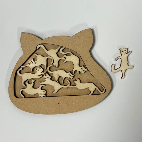 Super Difficult Puzzle Cute Cat Toy - Image 5