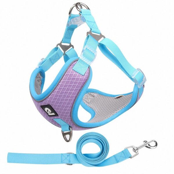 Pet Dog Harness Puppy Adjustable Breathable Mesh Reflective Saddle For Small Medium Dogs Cats Pet Supplies - Image 7