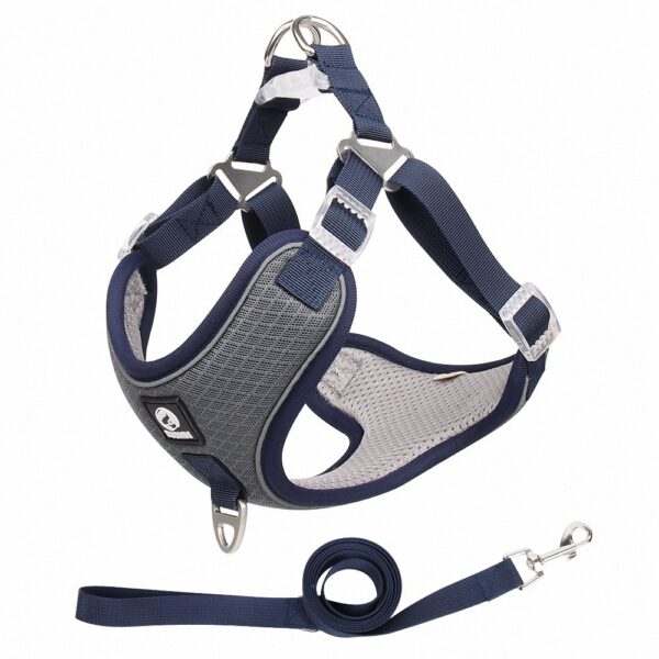 Pet Dog Harness Puppy Adjustable Breathable Mesh Reflective Saddle For Small Medium Dogs Cats Pet Supplies - Image 8